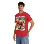 Jurassic Park - fan t-shirt - Jurassic Pork - From Farm to Fossil! 