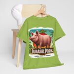 Jurassic Park - shirt - Jurassic Pork - From Farm to Fossil! 