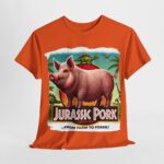 Jurassic Park - collector’s t-shirt - Jurassic Pork - From Farm to Fossil! 