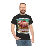 Jurassic Park - t-shirt - Jurassic Pork - From Farm to Fossil! 