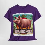 Jurassic Park - classic t-shirt - Jurassic Pork - From Farm to Fossil! 