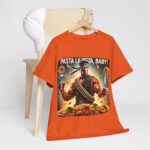 Terminator - cotton t-shirt - Pasta la Vista, Baby! - The Ultimate Pasta Warrior 