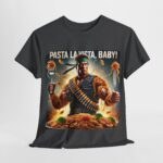 Terminator - iconic t-shirt - Pasta la Vista, Baby! - The Ultimate Pasta Warrior 