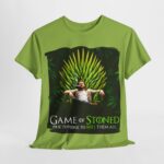 Game of Thrones - stylish t-shirt - Game of Stoned - One Throne to Roll Them All 