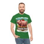 Jurassic Park - cool t-shirt - Jurassic Pork - From Farm to Fossil! 