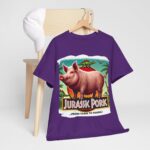 Jurassic Park - fan t-shirt - Jurassic Pork - From Farm to Fossil! 