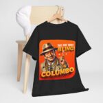 Columbo - cotton t-shirt - Columbo in Style – Just One More Bling! 