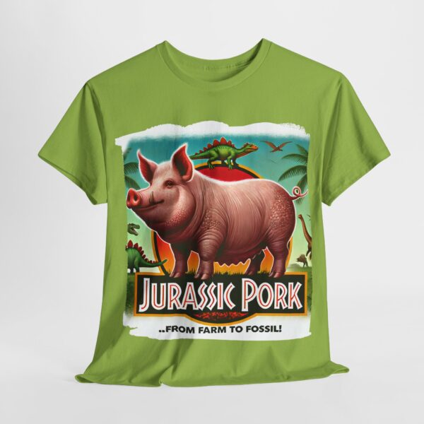 Jurassic Park - fan t-shirt - Jurassic Pork - From Farm to Fossil!