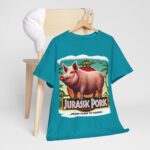 Jurassic Park - fan-favorite t-shirt - Jurassic Pork - From Farm to Fossil! 