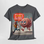 Off TV - collector’s t-shirt - Intelligence Is Chasing Me, But I Am Much Faster! 