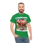 Jurassic Park - cool t-shirt - Jurassic Pork - From Farm to Fossil! 