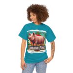 Jurassic Park - fan t-shirt - Jurassic Pork - From Farm to Fossil! 