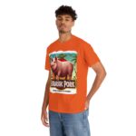 Jurassic Park - t-shirt - Jurassic Pork - From Farm to Fossil! 