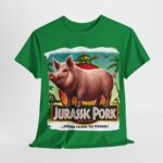 Jurassic Park - collector’s t-shirt - Jurassic Pork - From Farm to Fossil! 