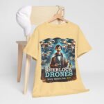 Sherlock Holmes - classic t-shirt - Sherlock Drones - Solving mysteries from above 