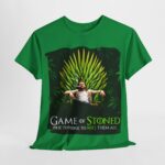 Game of Thrones - funny t-shirt - Game of Stoned - One Throne to Roll Them All 