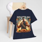 Terminator - cotton t-shirt - Pasta la Vista, Baby! - The Ultimate Pasta Warrior 