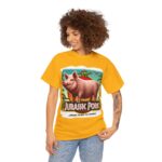 Jurassic Park - fan t-shirt - Jurassic Pork - From Farm to Fossil! 