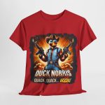 Chuck Norris - cool t-shirt - Duck Norris - Quack, Quack...Boom!