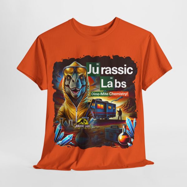 Breaking Bad - trendy t-shirt - Jurassic Labs: Dino-Mite Chemistry