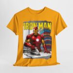 Iron Man - iconic t-shirt - Iron Man - The Superhero of Laundry Day 