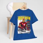 Iron Man - graphic t-shirt - Iron Man - The Superhero of Laundry Day 