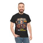 The Big Bang Theory - classic t-shirt - Sheldon Spot 3.0 - 3 Times Bigger, Still Off Limits! 