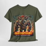 Rambo - graphic t-shirt - Rambophant - This Ain't Your Average Safari! 