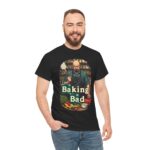 Breaking Bad - iconic t-shirt - Baking Bad - For the Veggies with an Edge 