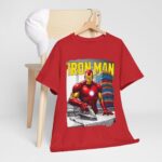 Iron Man - funny t-shirt - Iron Man - The Superhero of Laundry Day 