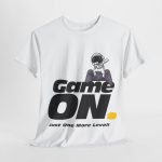 Uncategorized - iconic t-shirt - Game On - Just One More Level!