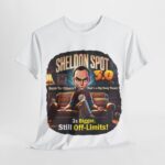 The Big Bang Theory - t-shirt - Sheldon Spot 3.0 - 3 Times Bigger, Still Off Limits! 