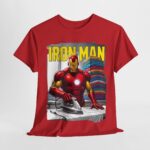 Iron Man - cool t-shirt - Iron Man - The Superhero of Laundry Day 