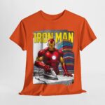 Iron Man - trendy t-shirt - Iron Man - The Superhero of Laundry Day 