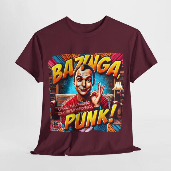 The Big Bang Theory - cool t-shirt - Bazinga, Punk! Clearly, I'm Operating on a Higher Frequency